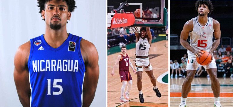 Norchard Omier, nica en la NCAA